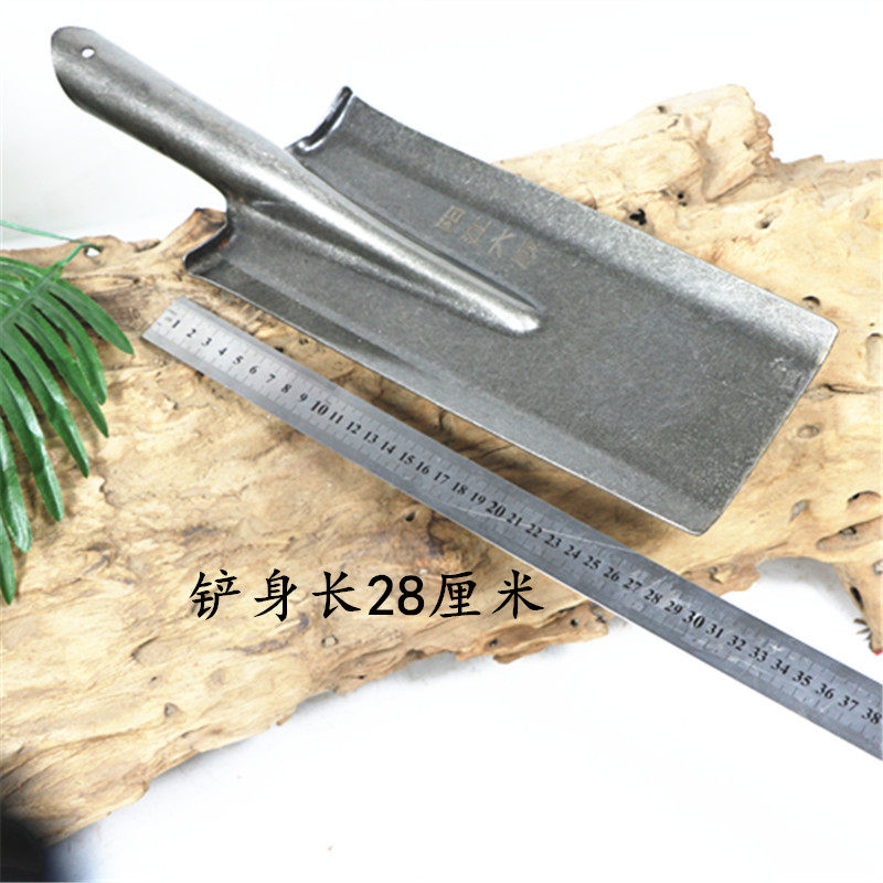 铁锹农用锰钢铲子园林艺加厚种植工具户外家用挖土挖地钢锹大铁锨