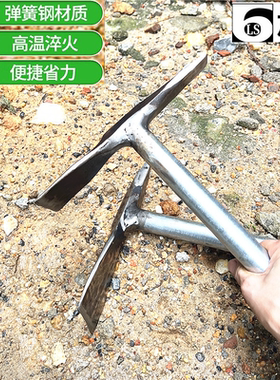 户外多功能镐头手工锻打小洋镐