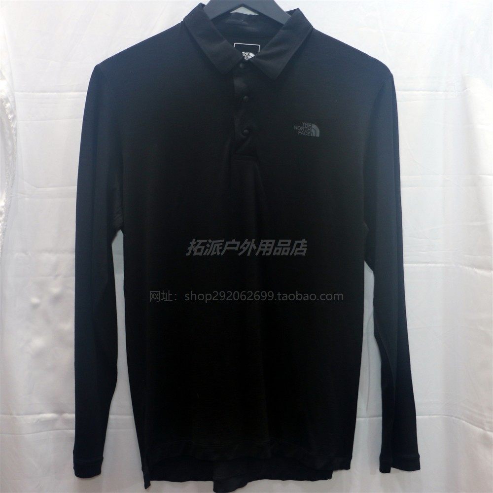 THeNorthFace 北面 26春夏 男 户外休闲翻领长袖Polo衫 NF0A8DRH,户外/登山/野营/旅行用品,户外休闲衣,淘宝优惠券,粉丝福利购,淘宝优惠卷
