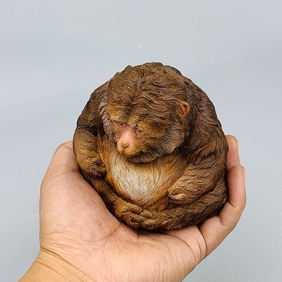 品名：《修行》师太峨眉山收养佛里佛气独臂猿猴 冯椿猩猩gk模型