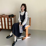 假两件连衣裙女2D115-C901-P145-K218，女装连衣裙，2D115