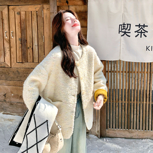 羊羔毛外套女2D115-C855-K185-K278图片