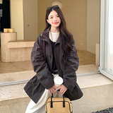 双色风衣外套女2D115-C736-P165-K258，女装风衣，2D115