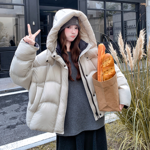 90白鸭绒羽绒服女外套2D115-C823-P395-K528图片