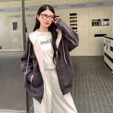 卫衣开衫短外套女2D115-C739-P155-K248，女装卫衣/绒衫，2D115