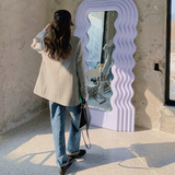 千鸟格西装外套女2D115-288-p115-k168，女装西装，2D115