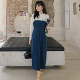 牛仔吊带连衣裙女2D115-2128套装p165-K228吊带裙p100-K158，女装连衣裙，2D115
