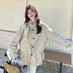 双色风衣外套女2D115-C736-P165-K258图片