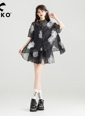 KEIKO夏季花漾新中式穿搭