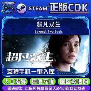 Beyond 超凡双生 Two Souls 入库 Steam正版 激活码 国区CDK