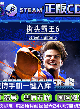 Steam正版国区 街头霸王6 cdk Street Fighter 6 激活码 现货秒发