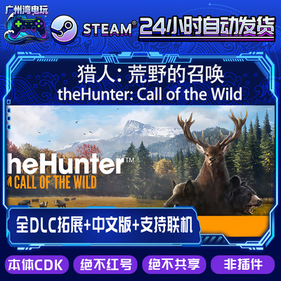Steam正版国区CDK/猎人荒野的召唤DLC全套DLC解锁/本体激活码CDK