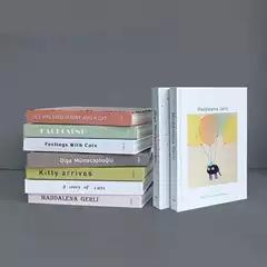 Foreign Language Model Room Children's Room Display Decoration Real Books Simple Modern Photography Props Book Decoration Ornaments