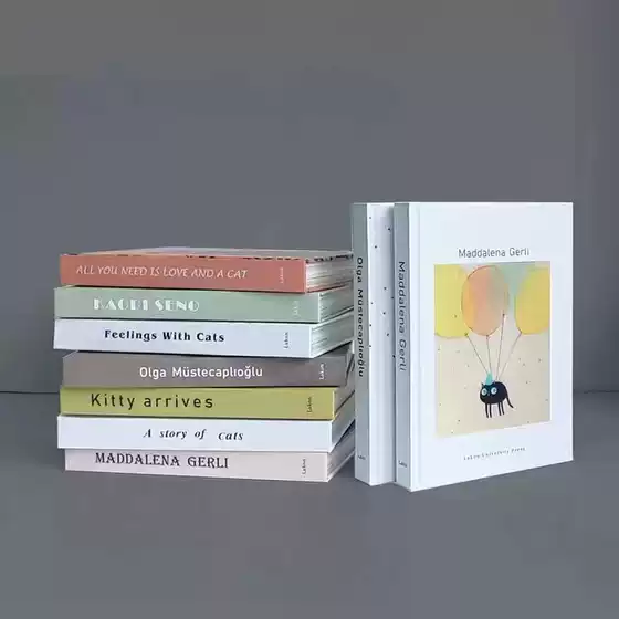 Foreign Language Model Room Children's Room Display Decoration Real Books Simple Modern Photography Props Book Decoration Ornaments