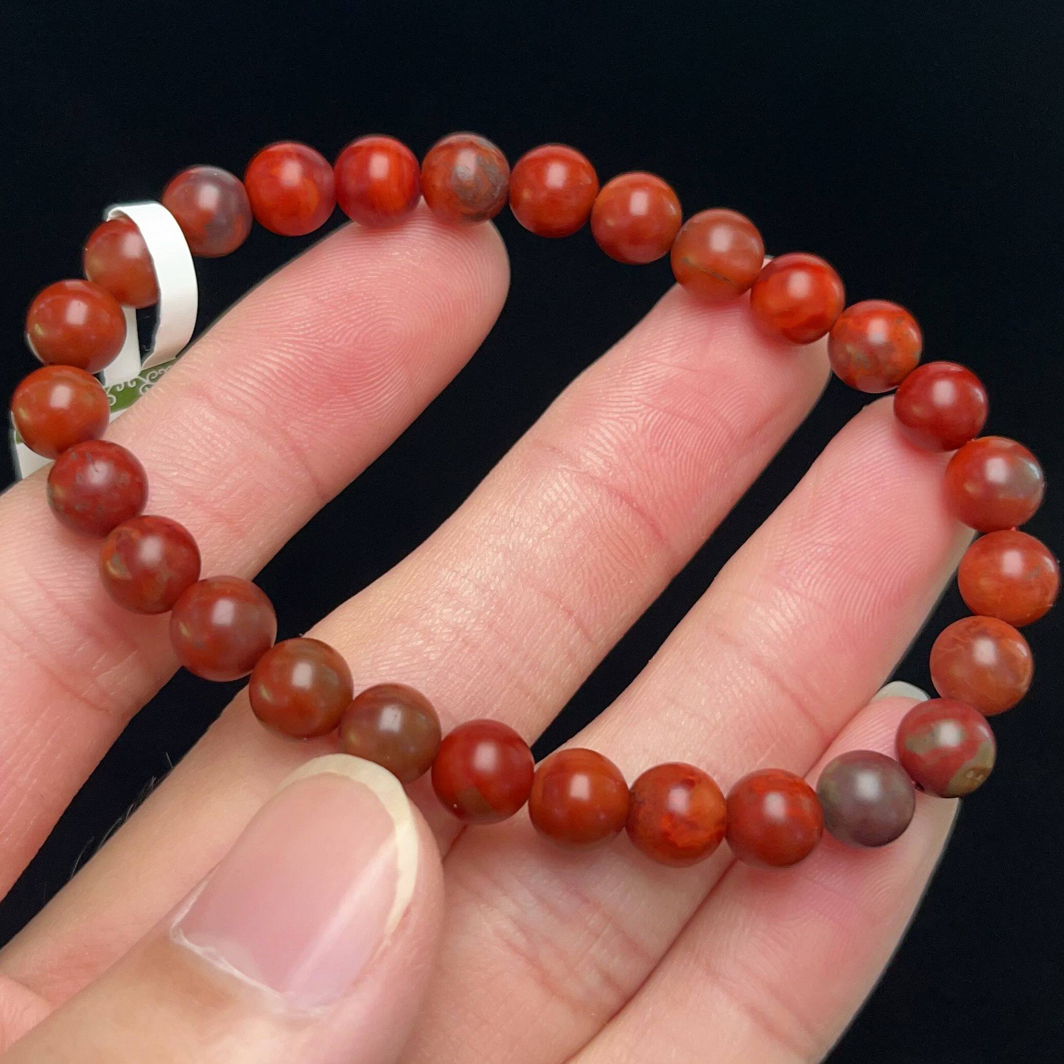 155C46凉山九口料南红包浆单圈手串