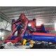 创意新版 漫威蜘蛛侠主题充气蹦蹦床跳床游戏屋儿童游乐园