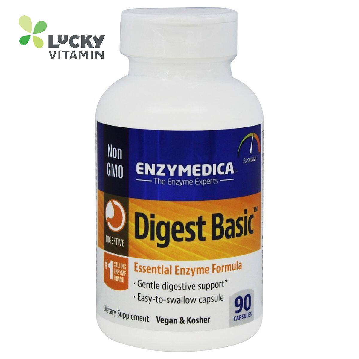 Enzymedica基础消化必需酶胶囊 90粒