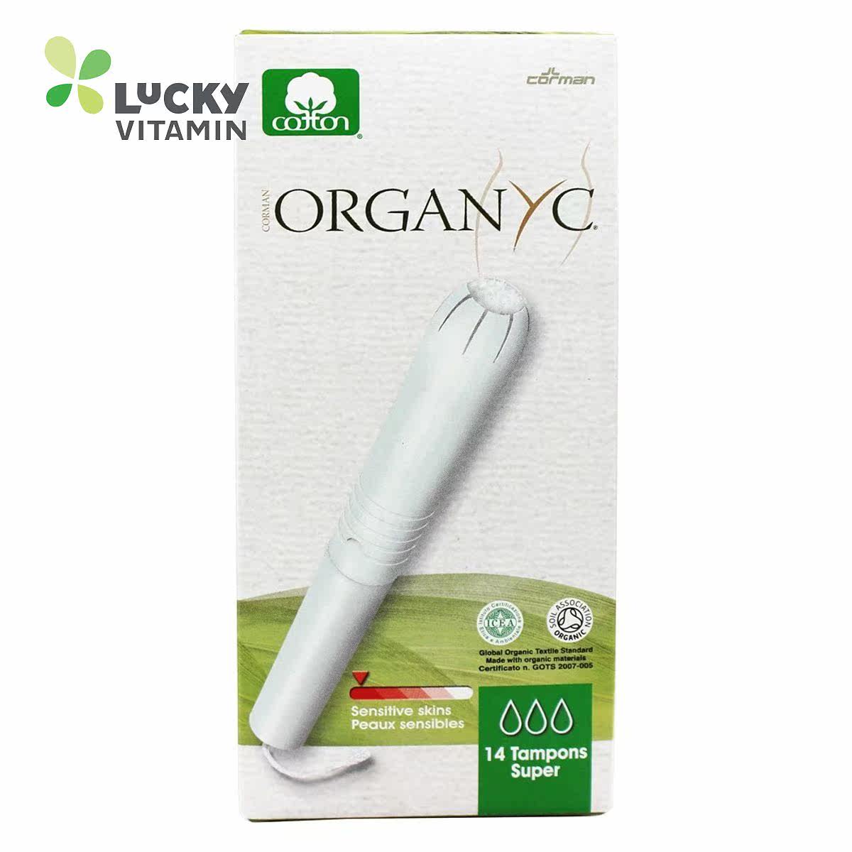Organyc-有机棉月经卫生棉条级-14 计数