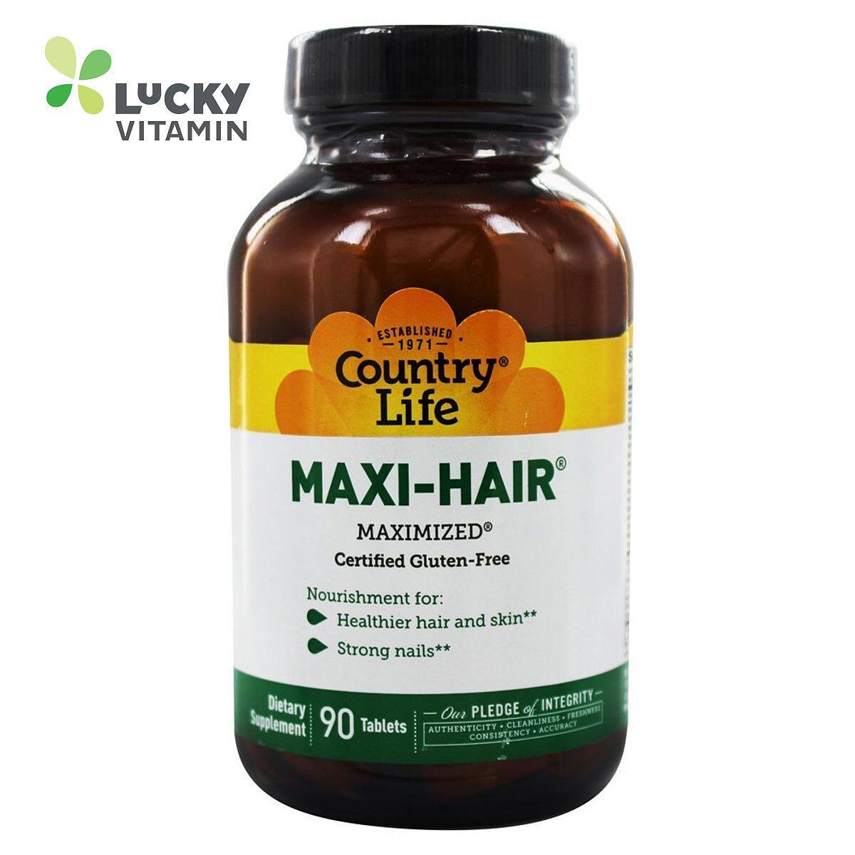 Country Life - 滋养头发指甲皮肤生物素片 - 90片