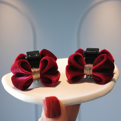 气质显白公主头小号抓夹