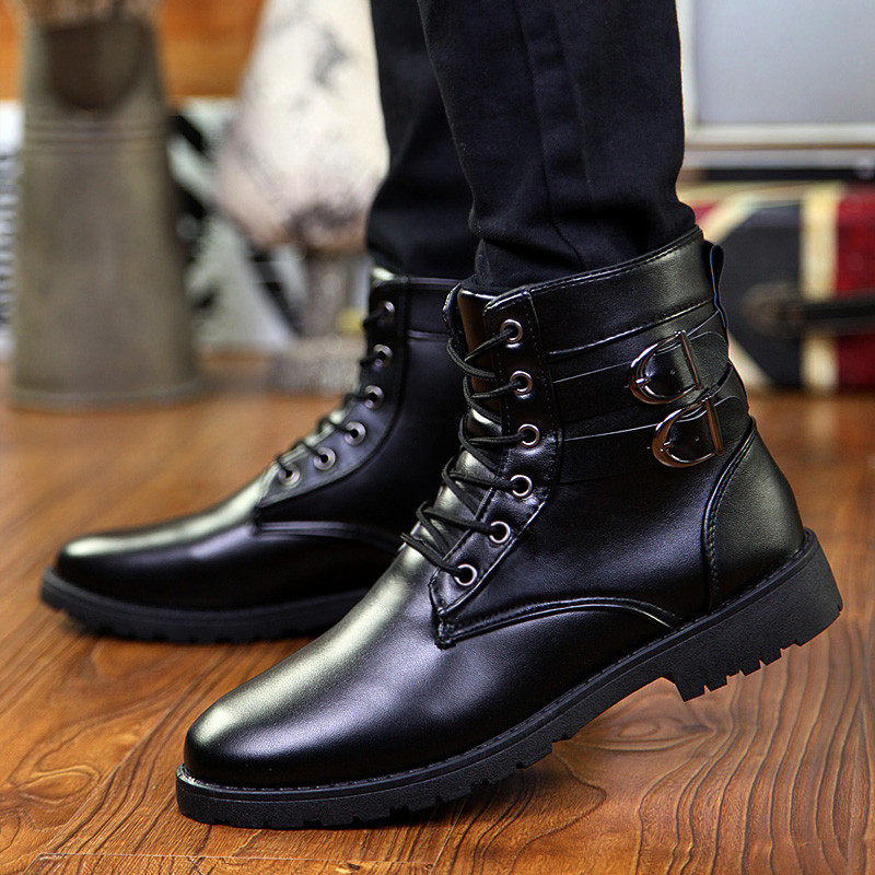 winter Riding boots man Gaobang Cotton-padded shoes Boots Help work clothes Boots The snow Cotton boots Plush keep warm Bootsin the Men's Shoes, Boots  category - from Buy2taobao.com to provide professional Taobao agent buy service