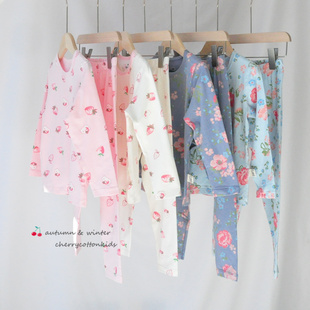 【7折不退换】巨软糯!面料做工俱佳!女童纯棉磨毛秋衣秋裤套装