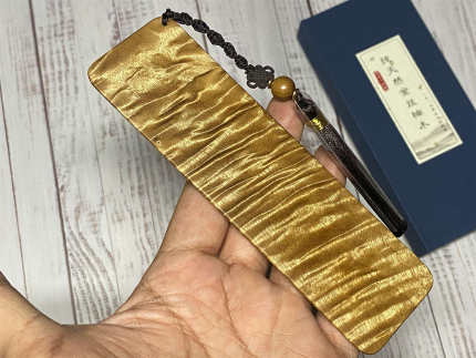 纯天然金丝楠木高档端书签中国风把件毕业送老师领导长辈教师礼物