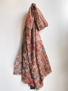 BERSHKA春秋季女装围巾欧美风薄款装饰丝巾多用遮阳披肩