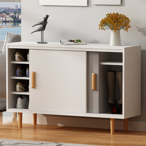 进门鞋柜家用门口储物柜子推拉门