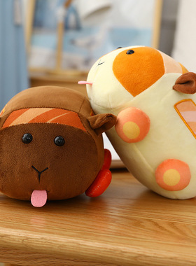 可爱天竺鼠车车PUIPUI羊毛毡挂件土豆鼠二次元仓鼠周边疗愈系玩偶