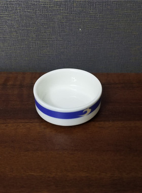 中国国际航空专用定制全新海洋贝瓷醋碟调料碟