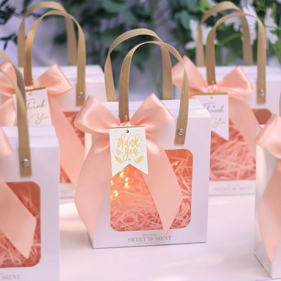 礼品袋高级感透明手提礼盒