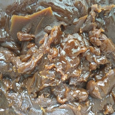广西容县花生油胶 底油根 油脚 沉淀油泥 特产刷托用10斤袋装包邮