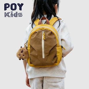POY®新品 幼儿园书包女童大班外出旅游双肩包上学轻便迷你背包