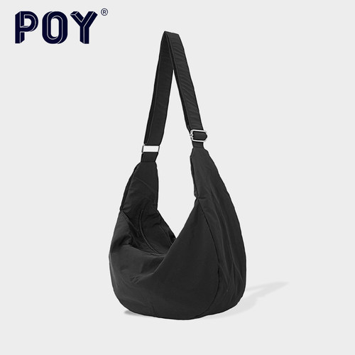 轻便运动饺子包男学生单肩斜挎包