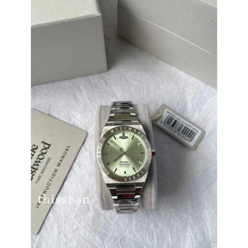 现货西太后薄荷绿手表腕表34mm