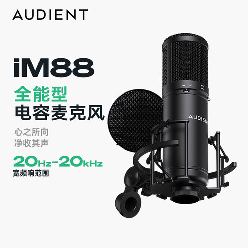 AudientiM88大振膜电容麦克风