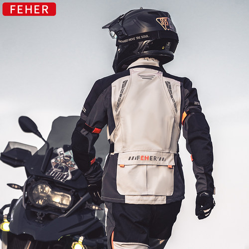 FEHER三层设计摩旅拉力服防寒