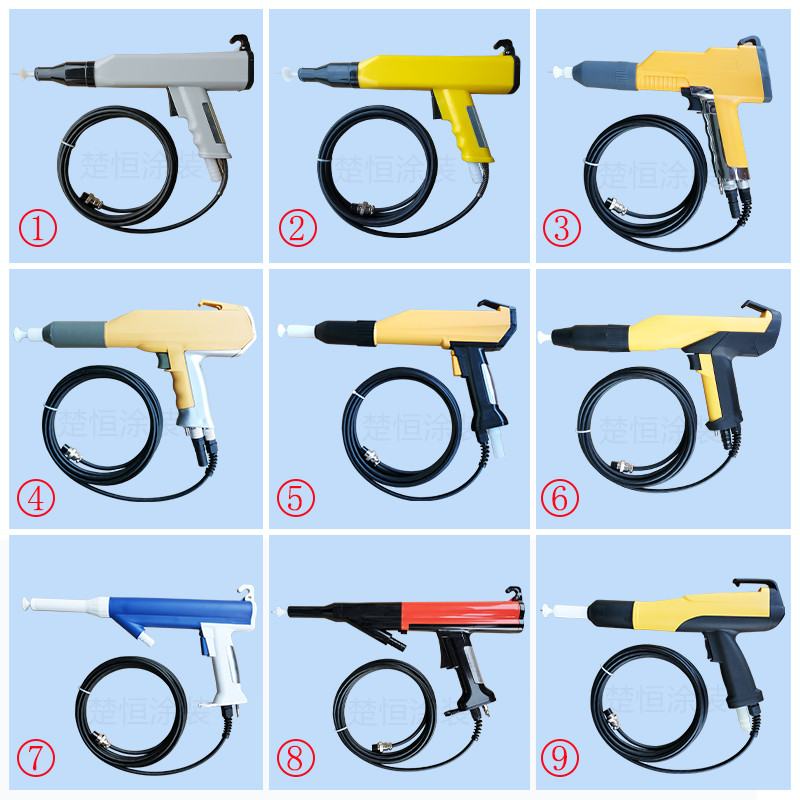 静电喷粉枪喷涂机喷塑机手动塑粉喷枪发生器KCI诺信金马喷枪通用-封面