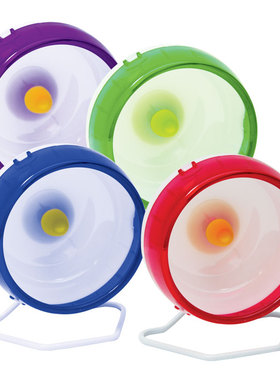 包邮美国Kaytee超宠仓鼠跑轮侏儒仓鼠运动轮布丁银狐跑轮静音跑轮