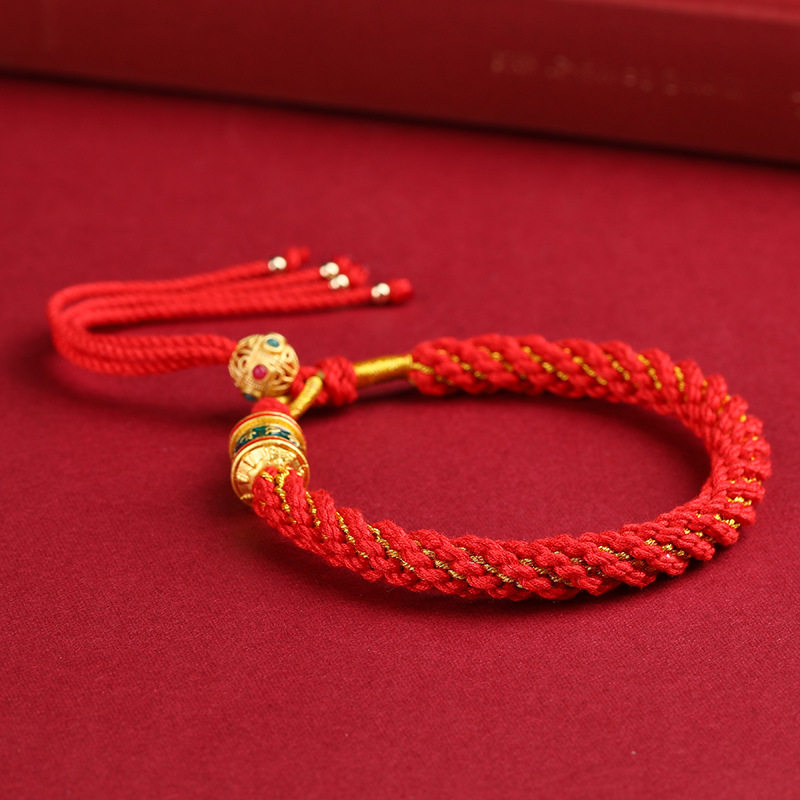 精编藏式手绳六字真言手工编织红绳手搓棉线编织手链男女唐卡挂绳,玩具/童车/益智/积木/模型,织布机/编织刺绣/diy服装设计,淘宝优惠券,粉丝福利购,淘宝优惠卷