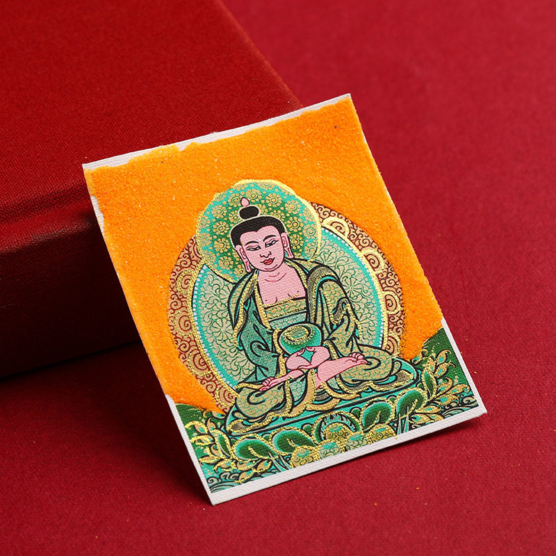 手工描金朱砂十二生肖本命佛画布唐卡画半手绘唐卡画芯专用画布,饰品/流行首饰/时尚饰品新,项坠/吊坠,淘宝优惠券,粉丝福利购,淘宝优惠卷