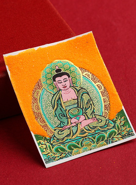 手工描金朱砂十二生肖本