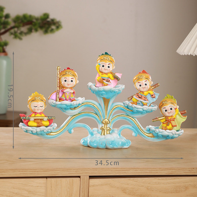 西游记潮玩公仔树脂工艺品创意小摆件家居客厅书房桌面装饰品,商务/设计服务,礼品/工艺品/饰品设计,淘宝优惠券,粉丝福利购,淘宝优惠卷