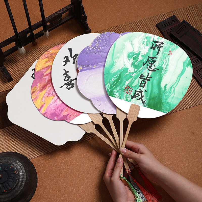 非遗漆扇材料包大漆颜料套装工具熟宣空白团扇diy手工扇子全套,居家日用,扇子,淘宝优惠券,粉丝福利购,淘宝优惠卷