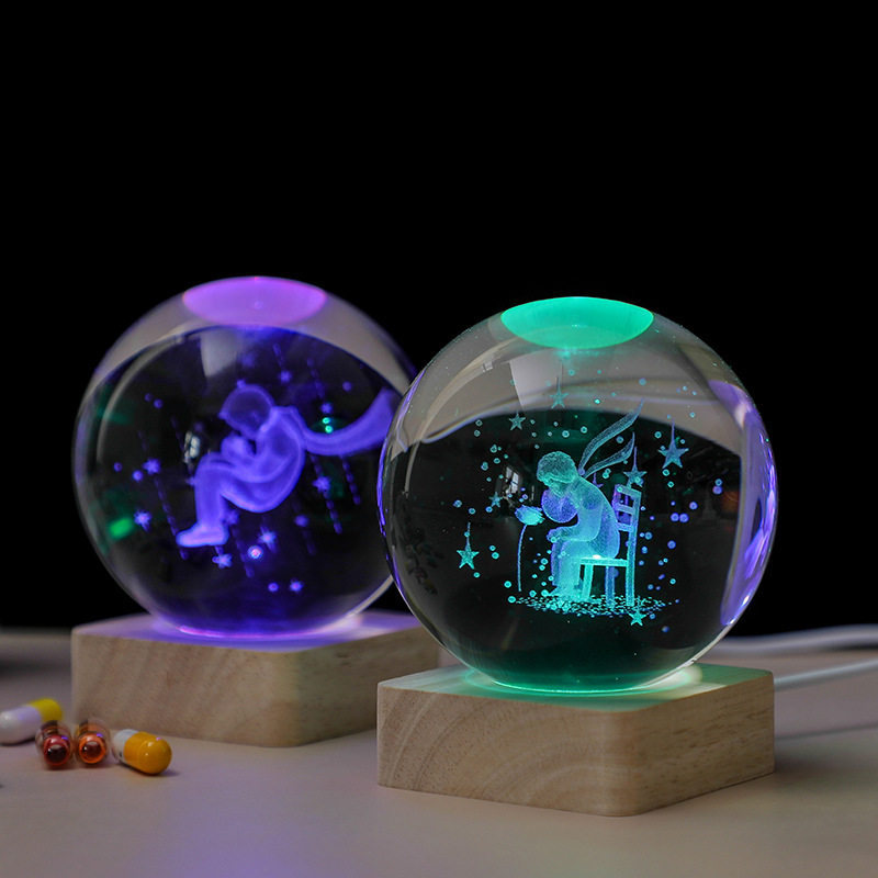 跨境热销3D内雕水晶球摆件usb插电小夜灯桌面装饰工艺礼品摆件,商务/设计服务,礼品/工艺品/饰品设计,淘宝优惠券,粉丝福利购,淘宝优惠卷