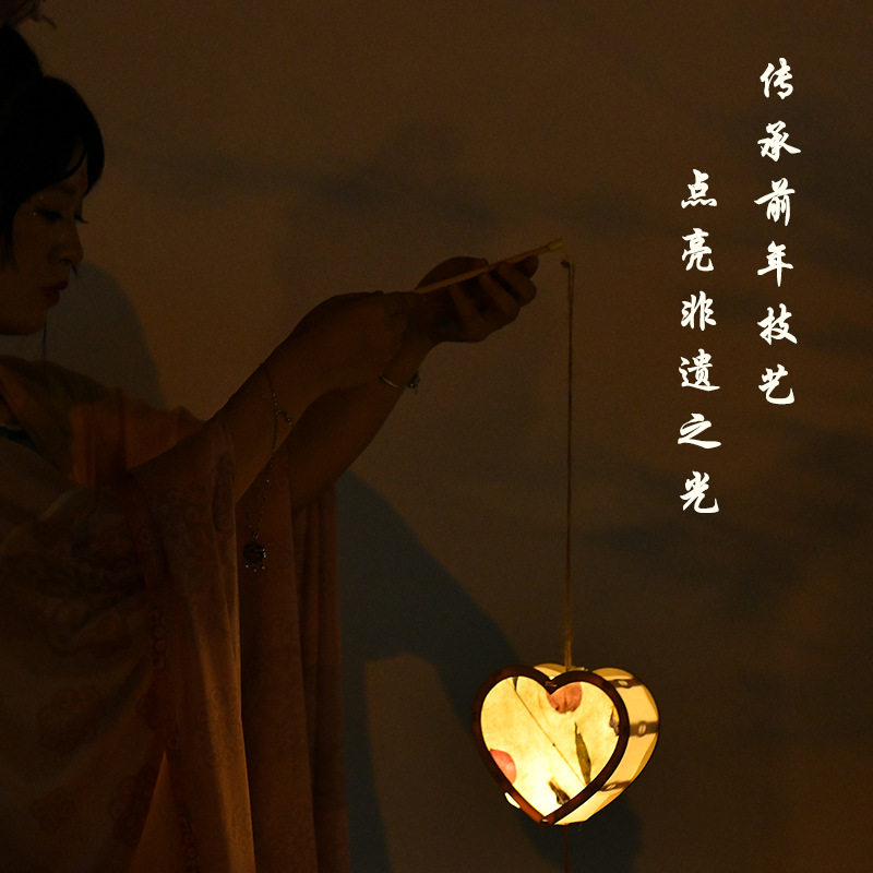 元旦节花草纸灯笼diy手工材料包儿童创意手提古风灯笼幼儿园,节庆用品/礼品,灯笼,淘宝优惠券,粉丝福利购,淘宝优惠卷