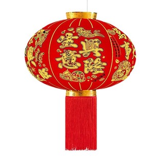 2026新款大红灯笼吊灯餐饮店开业财源广进大门口一对新年过年灯笼