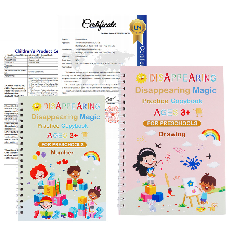 现货跨境英文幼儿控笔训