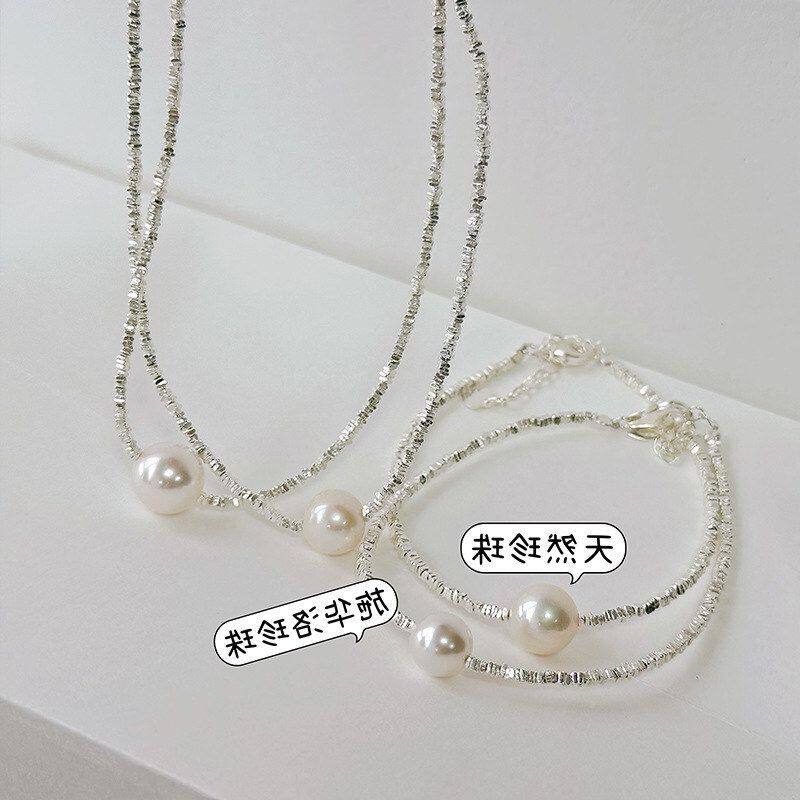 不规则手链珍珠项链银子毛衣链